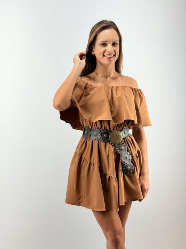 Macaquinho Feminino Crepe Chiffon - Imagem 6