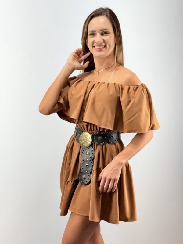 Macaquinho Feminino Crepe Chiffon - Imagem 7