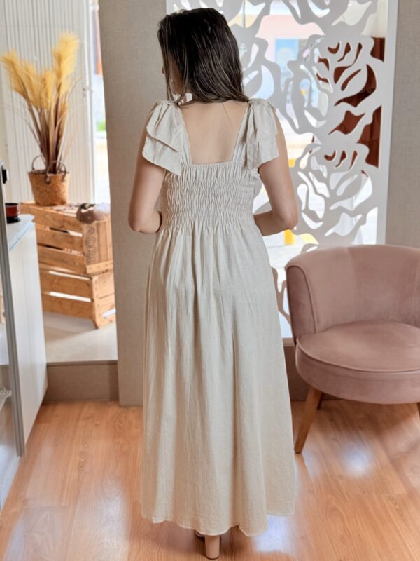 Vestido Longo de Linho - Imagem 9