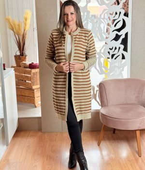 Cardigan Listrado