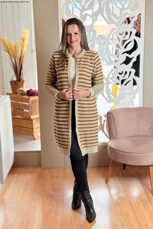 Cardigan Listrado